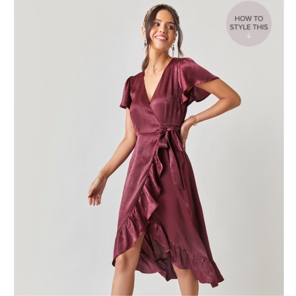 Audrey Parks Francesca’s Warp dress Size small